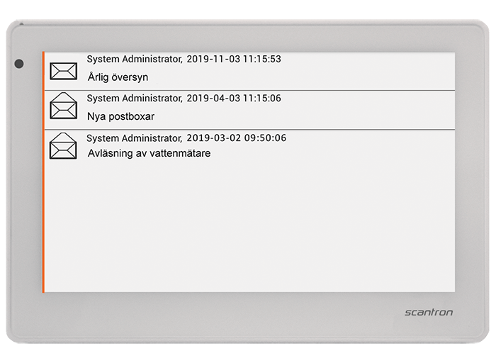 AT7 med meddelanden AT7 med meddelanden