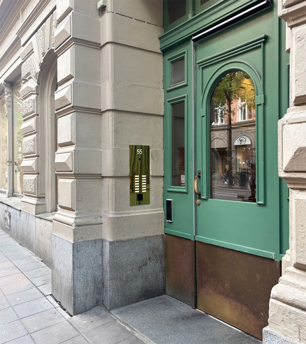 Kungsgatan55_1 Kungsgatan 55 porttelefon från Scantron