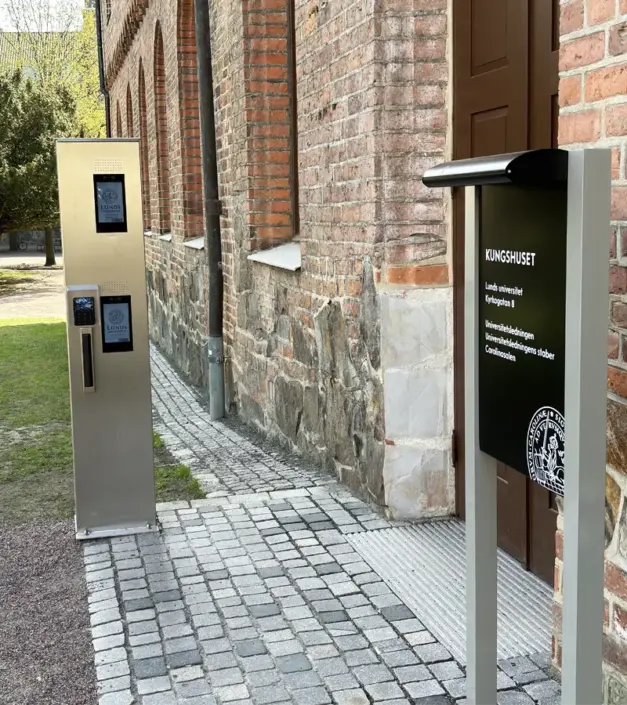 SAGA IP porttelefon vid Lunds universitet