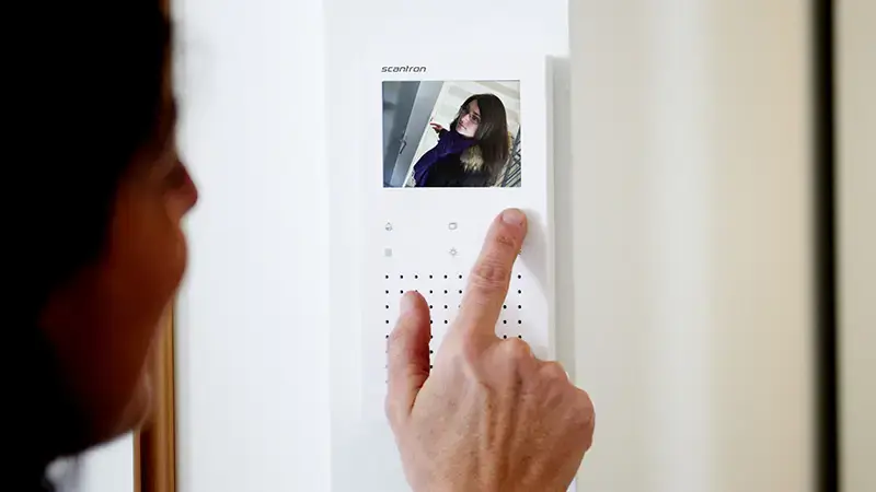 Porttelefon med kamera och videosvarsapparat - Porttelefon med kamera