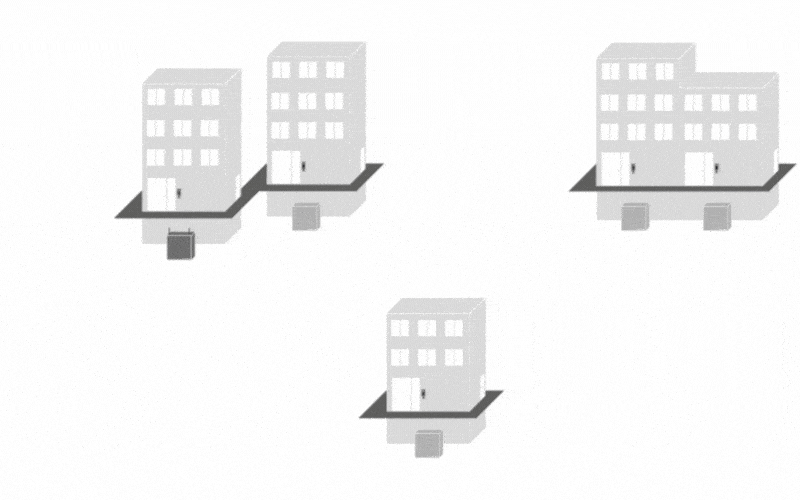 IP-baserad porttelefoni och passerkontrollsystem i ett separat, självständigt nätverk