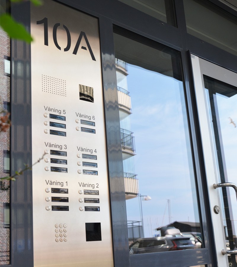 Serie 610 infälld porttelefon