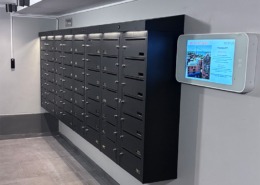 Digitala postboxar Brf Mälteriet Göteborg